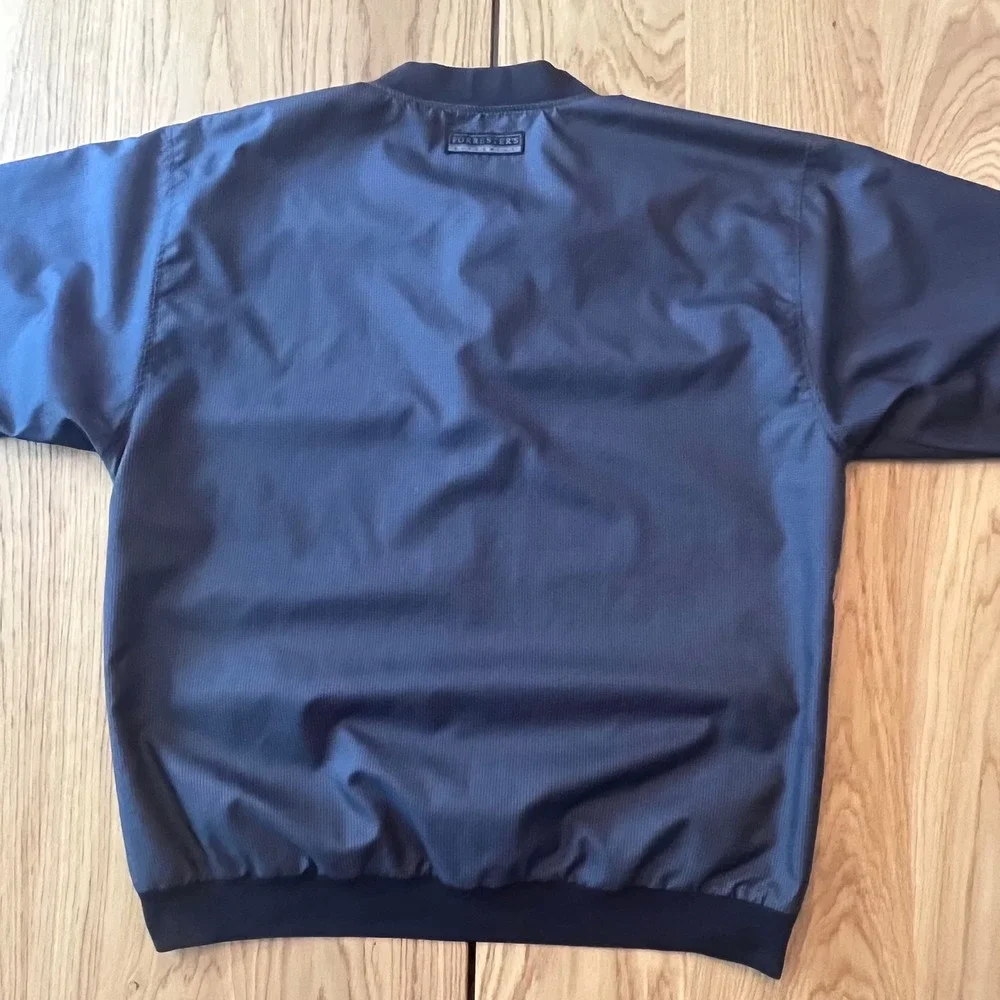 Forrester's Performance Windbreaker Pullover Mens Size M Navy Blue Gorpcore